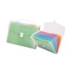 ARCHIVADOR ACORD A4 T/MALETIN 12DIV TRANSP SURT ZS-5589 1UND