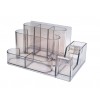 ORGANIZADOR D/ESCRITORIO ACRILICO TRANSP ZS-8681 1UND