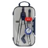 COMPAS METALICO PROFESIONAL ACD908D5 MYG C/MINA Y ADAPTADOR ESTUCHE 1UND