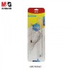 JUEGO DE GEOMETRIA ARL960AC SET 4PCS PLAST 30CM MYG BLISTX1
