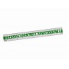 REGLA 30CM TRANSP COLOR IMP ADR190362 1X24 UDS