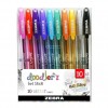 BOLIGRAFO GEL ZEBRA DOODLERZ ESTUCHE GLITTER 1.0 MM 10 PZ 8917-67