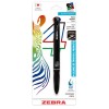 BOLIGRAFO PLAST ZEBRA 4 COLOR MOD.7941-16 BLIST 1UND