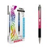 BOLIGRAFO ZEBRA F-301A METALICO ROSA 7001-36 BLISTER 1UND