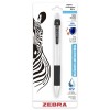 BOLIGRAFO ZEBRA J-ROLLER PLAST RLV MED NEGRO RETRACT 701NGR BLISTX1