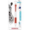 BOLIGRAFO ZEBRA J-ROLLER PLAST RLV MED ROJO RETRACT 701RJO BLISTX1
