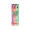 BOLIGRAFOS ROLLER TINTA GEL SILKY PASTEL MOOVING 3071105 BLISTX 5UND