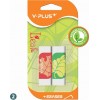 BORRADOR Y-PLUS GDE LEAF BLANCO BLX2 EX1304/1 BLISTX2