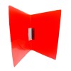 FOLDER PLASTICO A4 C/PRENSA METALICA ZS-8822 COLORES SURT 1UND
