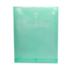 FOLDER PLASTICO C/HILO A4 VERTICAL TRANSP ZS-118 SURT 1UND