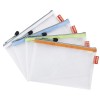 SOBRE PLAST MED ADM95078 A5 C/MALLA TRANSP C/ZIPPER MYG