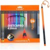 LAPIZ COLOR Y-PLUS PC240200 24+2 SKETCHPRO 4.0MM 26XCJ