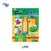 LIBRO DE COLOREAR COLOR SPLASH AVENTURA DINo  4DISEÑOS +PLUMA MAGICA 4152015501 UPAK 1UND