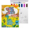 LIBRO DE COLOREAR CON ACUARELA Y-PLUS DINo SAUR WORLD QT223502 1UND