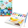 LIBRO DE COLOREAR QT223402 C/ACUARELA Y-PLUS AMAZING VEHICLES 1U