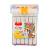 MARCADORES REDONDO DE DOBLE PUNTA MYG 24 COLORES APMV8033