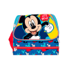 LONCHERA DISNEY MICKYE MOUSE BORDADO Y PRINT CON BOTELLA Y ENVASE 070-220078