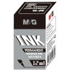 TINTA P/MARCADOR PERMANENTE NEGRA 12ML MYG AICV2074 1UND