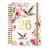 AGENDA 2026 MOOVING 16,5X22 Día por pag Floral