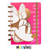 CUADERNO MOOVING LOOP 1721131 A DISCOS A5 MINNIE MOUSE 1UND