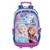 MOCHILA 18  DISNEY FROZEN C/RUEDINES PROTECTOR BORDADO Y PRINT  087-2200