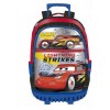 MOCHILA 18  DISNEY CARS C/RUEDINES PROTECTOR PLAST BORDADO Y PRINT 091-2