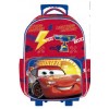 MOCHILA 16  DISNEY CARS C/RUEDAS TERMO FORMADA SUAVE 091-220072