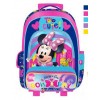 MOCHILA 16  DISNEY C/RUEDINES BORDADO Y PRINT 089-220082