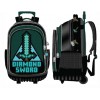 MOCHILA 8 EVA MINECRAFT DIAMOND SWORD C/RUEDINES PROTECTOR PLAST M34-220200