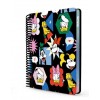 CUADERNO PREMIUM 1/2 OFICIO MOOVING MICKEY AND FRIENDS  1231253