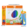 COMBO4 (REGLA 4 EN 1 + LÁPIZ COLO BORRABLE 24 U+ TIJERA)