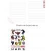 CUADERNO PREMIUM POCKET MOOVING MARVEL VENGADORES 1232208  96H