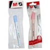 BLISTER 1 UND BOLIGRAFO 0.5MM AZUL BORRABLE SMC M&G