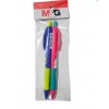 BLISTER BOLIGRAFO RETRACTIL AZUL 2UND  SO MANY CATS  0.5MM SO MANY CATS M&G