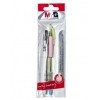 BLISTER 2 BOLIGRAFOS 0,7MM NEGRO Y AZUL M6G ABP04875 Y ABP629R6