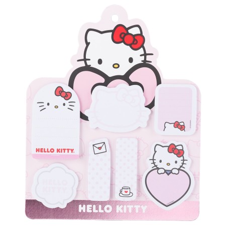 SET DE NOTAS ADHESIVAS MOOVING & BANDERITAS HELO KITTY 1652100502 7XBLIST