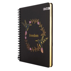 CUAD 1/2 OFICIO BOHO MOOVING 1231269 17X21,5CM  96H
