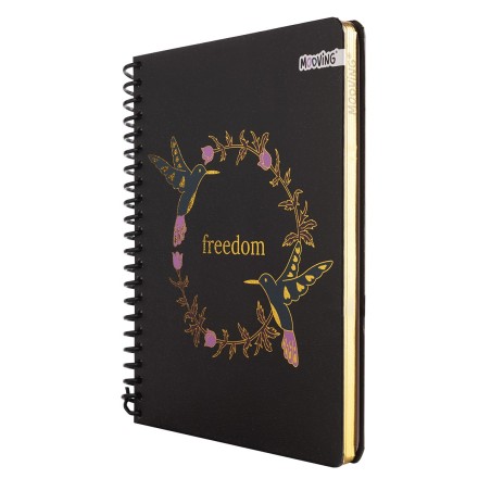 CUAD 1/2 OFICIO BOHO MOOVING 1231269 17X21,5CM  96H