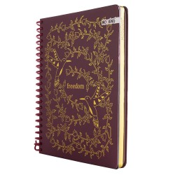 CUAD 1/2 OFICIO BOHO MOOVING 1231269 17X21,5CM  96H