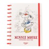 CUADERNO MOOVING LOOP 1711131 A DISCOS CARTA MINNIE MOUSE 1UND
