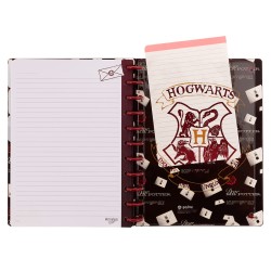 CUADERNO MOOVING LOOP 1711222 A DISCOS CARTA HARRY POTTER 1UND