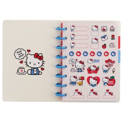 CUADERNO MOOVING LOOP 1712165 A DISCOS A5 HELLO KITY 1UND