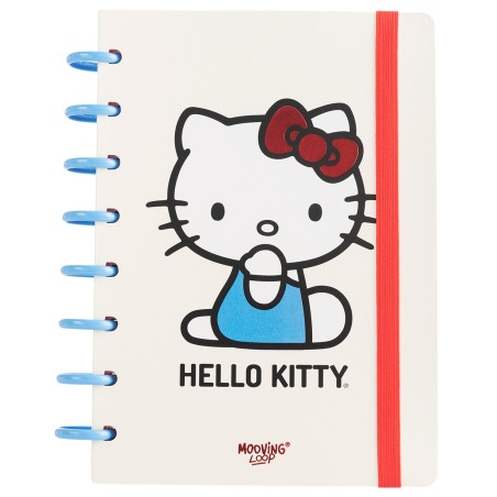 CUADERNO MOOVING LOOP 1712165 A DISCOS A5 HELLO KITY 1UND