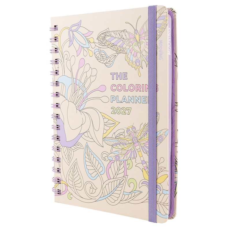 AGENDA 2027MOOVING 15X21 semana a la vista THE COLORING PLANNER