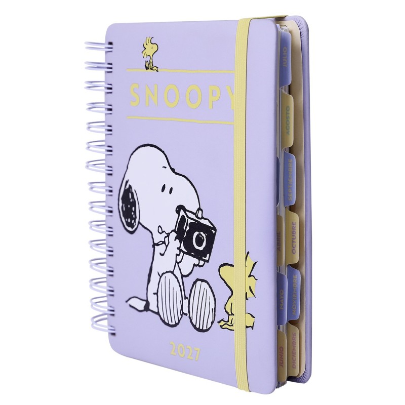 AGENDA 2027 MOOVING 14X20 DÍA X PÁGINA SNOOPY 1404134