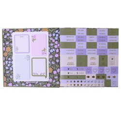 AGENDA 2027 MOOVING 19X19 CUADRADA LIBERTY FLORES 1422100