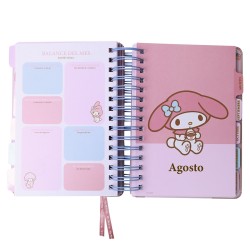 AGENDA2027 MOOVING  14X20 Día x página MY MELODY