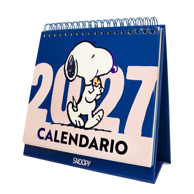 CALENDARIO ESCRITORIO 2027 MOOVING 16,5X16 SNOOPY  1421134