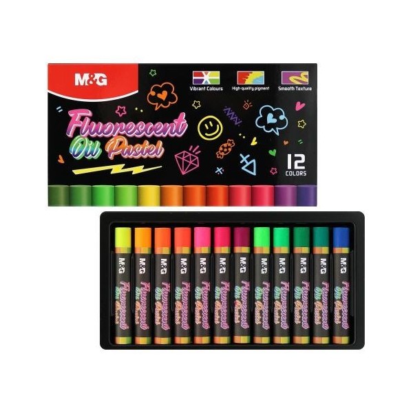 TIZA PASTEL MYG FLORESCENTE...