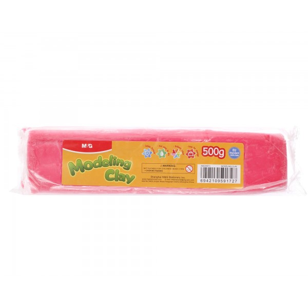 PLASTICINAS 500G 6 COLORES...